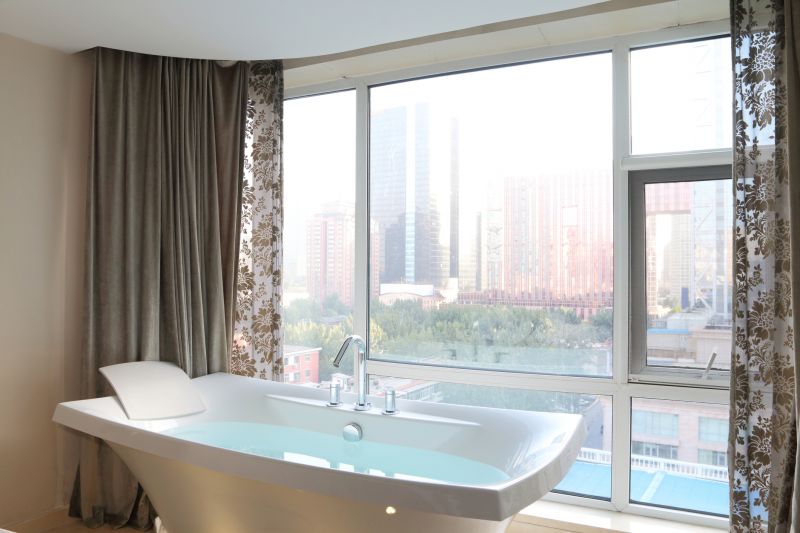 Contractor Installing Bathtub